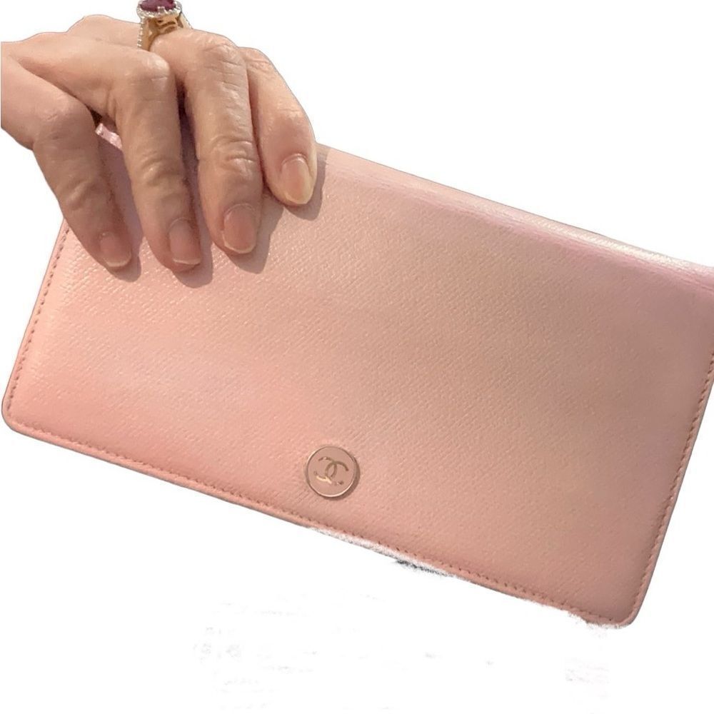 Gucci pink long Cc logo wallet - Picture 6 of 16